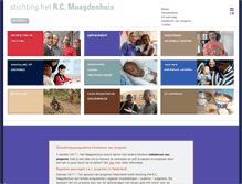 Tablet Screenshot of maagdenhuis.nl